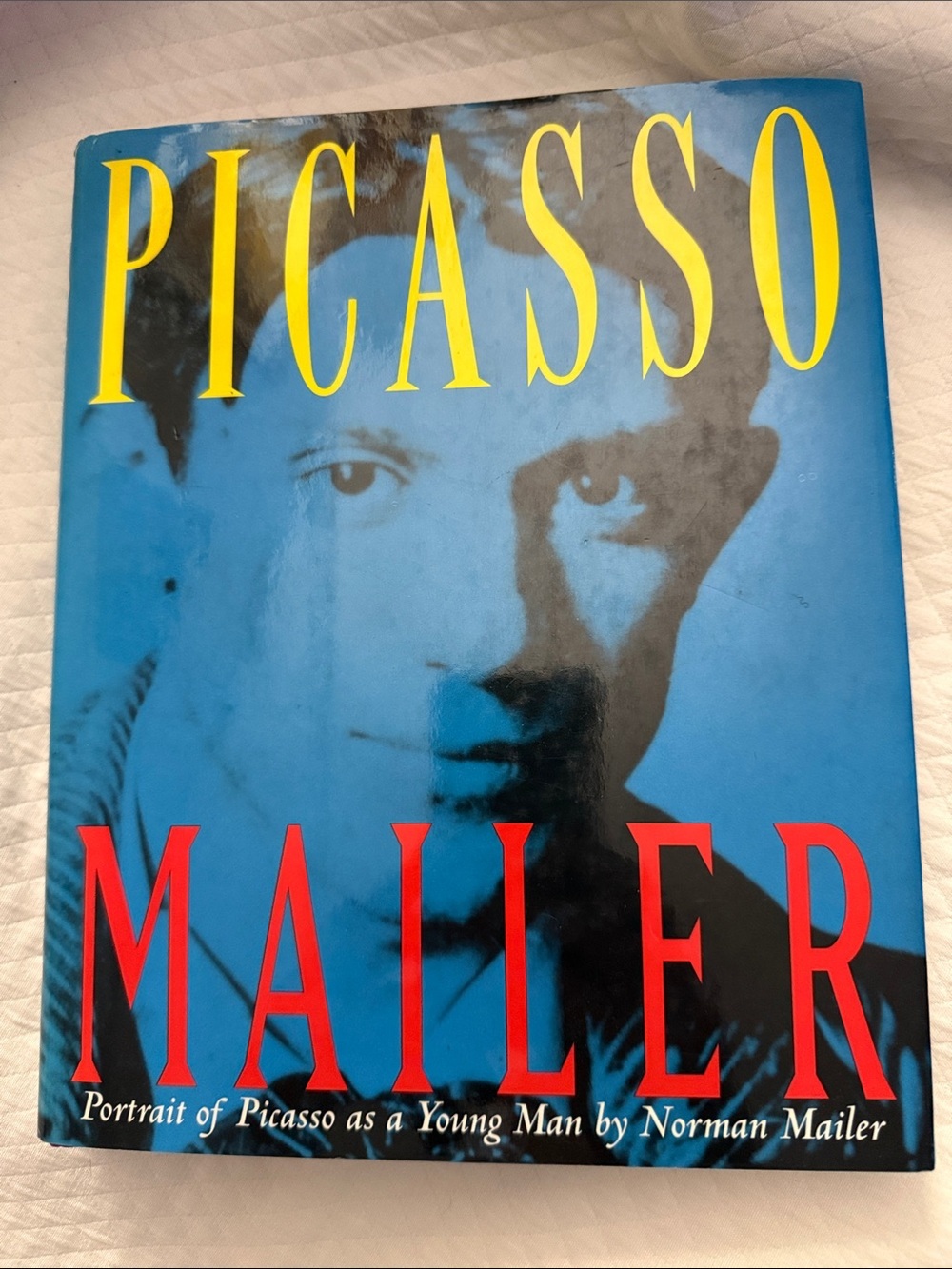 Picasso Mailer Coffee Table Book - Blue Cover